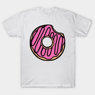 Amazing And Beautiful Pink Donut Yummy Food T-Shirt